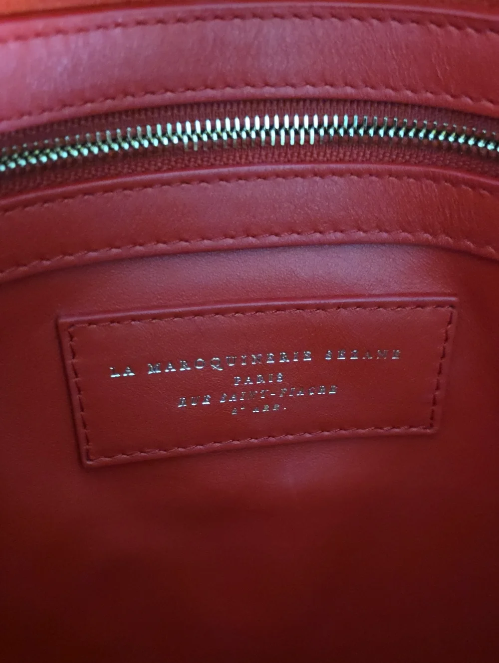 Sezane elegant red
